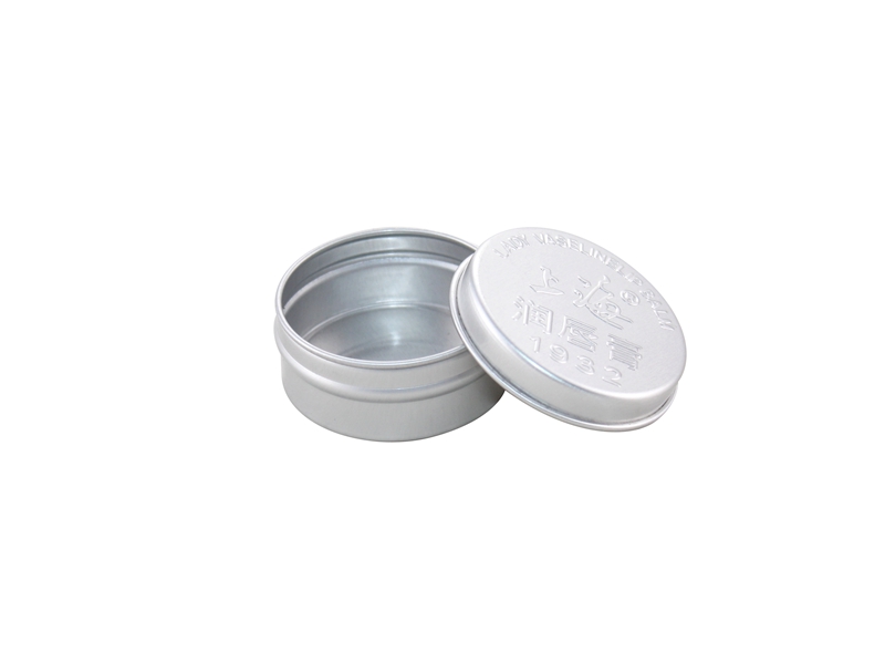 Mini aluminum tin jar for lip balm