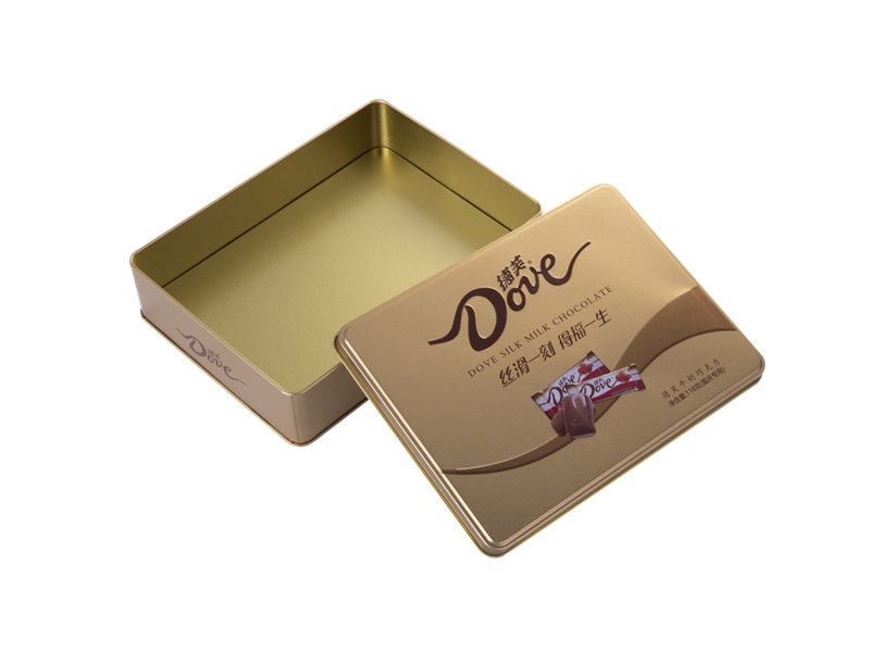 Classic chocolate tin box Classic chocolate tin box