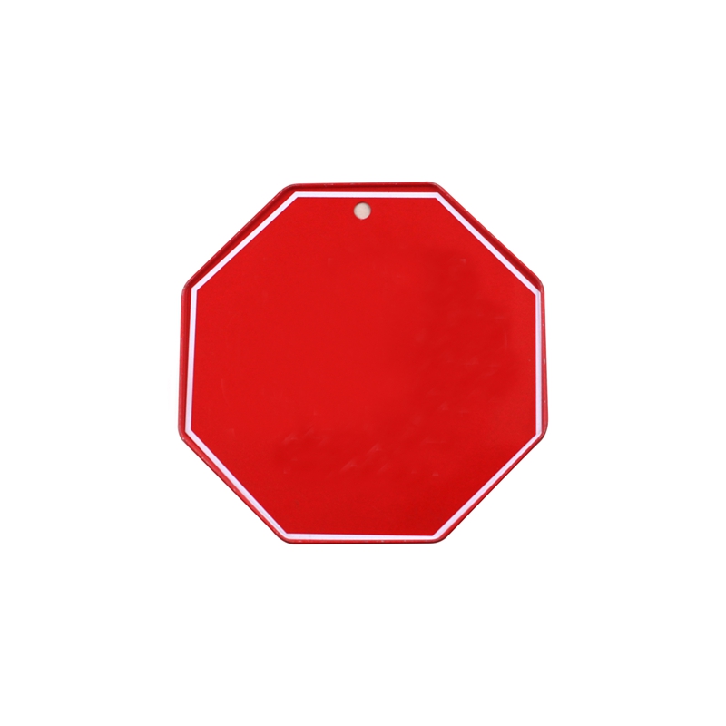 Octagonal tin sign Octagonal tin sign