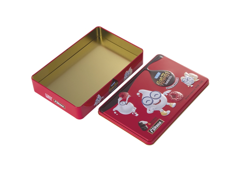 Rectangular food packaging tin box Rectangular food packaging tin box